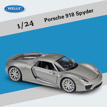 Load image into Gallery viewer, 1:24 Porsche 911GT3 RS sports car simulation alloy car model crafts decoration collection toy tools gift