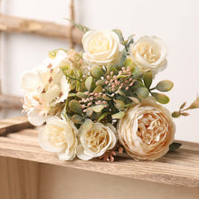 Load image into Gallery viewer, Silk Artificial Roses Flowers Fake Flower for Wedding Home Decoration