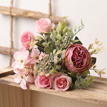 Load image into Gallery viewer, Silk Artificial Roses Flowers Wedding Home Decoration Fake Flower
