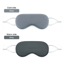 Load image into Gallery viewer, Summer Sleep Mask Ice Silk Eye Patches Double Sided Cold Warm Soft Eyeshade Solid Color Refreshing Sleeping Face Masks Comfort