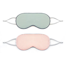 Load image into Gallery viewer, Summer Sleep Mask Ice Silk Eye Patches Double Sided Cold Warm Soft Eyeshade Solid Color Refreshing Sleeping Face Masks Comfort