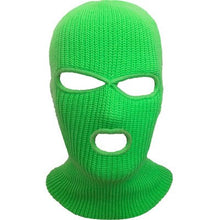 Load image into Gallery viewer, Winter Army Tactical Mask 3 Hole Full Face Mask Ski Mask Winter Cap Balaclava Motorbike Motorcycle Helmet Full Helmet