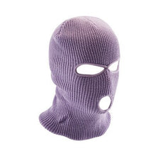 Load image into Gallery viewer, Winter Army Tactical Mask 3 Hole Full Face Mask Ski Mask Winter Cap Balaclava Motorbike Motorcycle Helmet Full Helmet