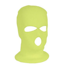 Load image into Gallery viewer, Winter Army Tactical Mask 3 Hole Full Face Mask Ski Mask Winter Cap Balaclava Motorbike Motorcycle Helmet Full Helmet