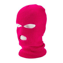 Load image into Gallery viewer, Winter Army Tactical Mask 3 Hole Full Face Mask Ski Mask Winter Cap Balaclava Motorbike Motorcycle Helmet Full Helmet