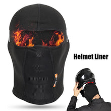 Load image into Gallery viewer, Winter Balaclava Cycling Face Mask Motorcycle Helmet Liner Bike Riding Headgear Breathable Warm Windproof Sports Headwear Hat