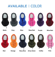 Load image into Gallery viewer, Winter Balaclava Windproof Hiking Caps Men Warm Thermal Fleece Bandanas Face Beanies Ski Bike Motorcycle Neck Warmer Helmet Hat