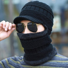Load image into Gallery viewer, Winter Hat Skullies Beanies Hats Winter Beanies For Men Women Wool Scarf Caps Balaclava Mask Gorras Bonnet Knitted Hat