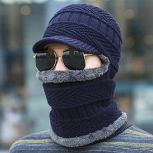 Load image into Gallery viewer, Winter Hat Skullies Beanies Hats Winter Beanies For Men Women Wool Scarf Caps Balaclava Mask Gorras Bonnet Knitted Hat