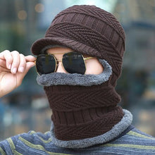 Load image into Gallery viewer, Winter Hat Skullies Beanies Hats Winter Beanies For Men Women Wool Scarf Caps Balaclava Mask Gorras Bonnet Knitted Hat