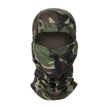 Load image into Gallery viewer, Winter Military Balaclava Outdoor Warm Fleece Cycling Snowboard Hood Protection Army Tactical Hat Face Cover Multicam Bandana