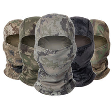 Load image into Gallery viewer, Winter Military Balaclava Outdoor Warm Fleece Cycling Snowboard Hood Protection Army Tactical Hat Face Cover Multicam Bandana