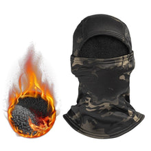 Load image into Gallery viewer, Winter Military Tactical Balaclava Warm Fleece Thermal Ski Snowboard Face Mask Cycling Hunting Airsoft Camo Hats Scarf