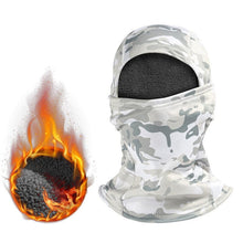 Load image into Gallery viewer, Winter Military Tactical Balaclava Warm Fleece Thermal Ski Snowboard Face Mask Cycling Hunting Airsoft Camo Hats Scarf