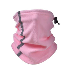 Load image into Gallery viewer, Neck Gaiters Winter Thermal Warm Scarf Reflective Strip Half Face Mask For Night Cycling Running Polar Fleece Bandana Neck Ear Warmer Gaiter