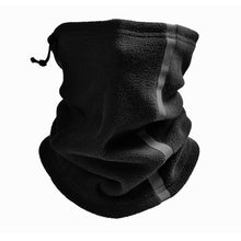 Load image into Gallery viewer, Neck Gaiters Winter Thermal Warm Scarf Reflective Strip Half Face Mask For Night Cycling Running Polar Fleece Bandana Neck Ear Warmer Gaiter