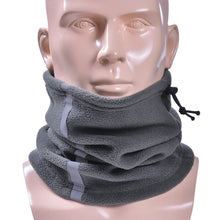 Load image into Gallery viewer, Neck Gaiters Winter Thermal Warm Scarf Reflective Strip Half Face Mask For Night Cycling Running Polar Fleece Bandana Neck Ear Warmer Gaiter