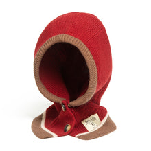Load image into Gallery viewer, Winter Warm Solid Knitted Balaclava Magic Scarf for Women Beanies Hat Neck Scarves Outdoor Ring Pullover Cap Woolen Yarn Muffler