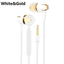 Load image into Gallery viewer, Earphone Electroplating Bass Stereo In-ear Earphone with Mic Handsfree Call Phone Headset for Android Ios ONLENY 3.5mm 1.2