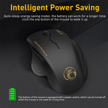 Load image into Gallery viewer, Wireless Mouse Ergonomic Computer Mouse PC Optical Mause with USB Receiver 6 buttons 2.4Ghz Wireless Mice 1600 DPI For Laptop