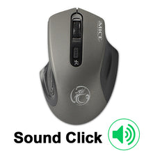 Load image into Gallery viewer, Wireless Mouse USB Computer Mouse Silent Ergonomic Mouse 2000 DPI Optical Mause Gamer Noiseless Mice Wireless For PC Laptop