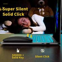 Load image into Gallery viewer, Wireless Rechargeable Mouse for Laptop Computer PC, Slim Mini Noiseless Cordless Mouse, 2.4G Mice for Home/Office
