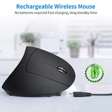Load image into Gallery viewer, Wireless Vertical Gaming Mouse Ergonomic Mouse Optical 800 1200 1600 DPI 6 Buttons Gaming Mouse For Computer Laptop Mouse Gamer