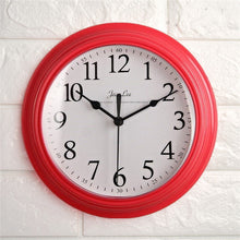 Load image into Gallery viewer, Wall Clock White Minimalism Classic Nordic Thick Border Quiet Modern Design Hanging Horloges Bedroom Living Room Home Decor