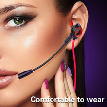 Load image into Gallery viewer, 3.5mm In-Ear Wired Call Earphone Gaming Compu Headsets HiFi Headphones With Stereo Sound Mic For Phone