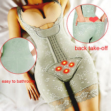 Load image into Gallery viewer, Women Dress Full Body Shaper Slim Tummy Trimmer Seamless Shapewear Thigh Slimmer Bodysuit Waist Trainer Girdle Bodysuits Shapers