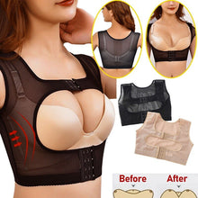 Load image into Gallery viewer, Women Girdle Posture Corrector Bra Mesh Breathable Body Shaper Hunchback Relief Lift Up Bralette Shockproof Back Support