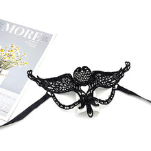 Load image into Gallery viewer, Women Hollow Lace Masquerade Face Mask Sexy Cosplay Prom Party Props Costume Halloween Masquerade Mask Nightclub Queen Eye Mask