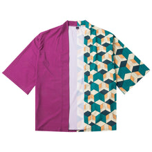 Load image into Gallery viewer, Women/Men Summer Casual Cool Streetwear Demon Slayer Kimetsu no Yaiba 3D Printing Japanese Anime Kimono Haori Yukata Cosplay