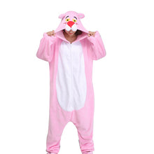 Load image into Gallery viewer, Women Pajamas Flannel Zippers Cartoon Kigurumi Onesie For Adult Men Animal One-Piece Pijamas Girls Cosplay Costume XXL 180-200CM