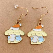 Load image into Gallery viewer, Women'S Dripping Alloy Earrings Custom Cute Girl Gift Pendant Earrings Children'S Cartoon Animal Rabbit Puppy Jewelry Accessorie