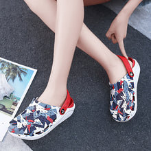 Load image into Gallery viewer, Women Slippers Summer Clogs Hollow Outdoor Pool Sandals Garden Beach Shoes Water Shower Flip Flops Lightweight Message Mules