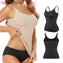 Load image into Gallery viewer, Women Tummy Control Shapewear Smooth Body Shaping Camisole Tank Tops Slimming Underwear Seamless Compression Body Shaper Vest