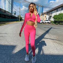 Load image into Gallery viewer, Yoga Set Workout Sport Set Active Wear Women Outfit Sportswear