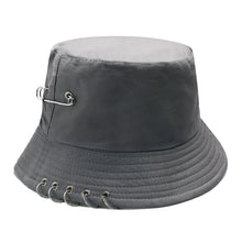 Load image into Gallery viewer, Women's bucket hat Ring Cute Women Flat Fashion Black Bob Hat Hip Hop Fishing Cap Summer Panama Fisherman Streetwear New Cap
