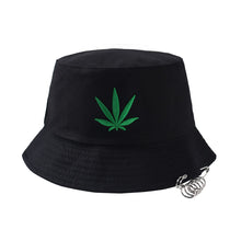 Load image into Gallery viewer, Women's bucket hat Ring Cute Women Flat Fashion Black Bob Hat Hip Hop Fishing Cap Summer Panama Fisherman Streetwear New Cap