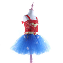 Load image into Gallery viewer, Wonder Girl Costume Dress Superhero Costume Children Halloween Costume for Kids