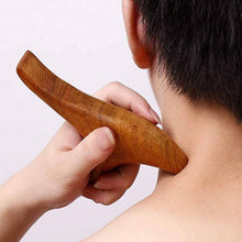 Load image into Gallery viewer, Wood Therapy Massage Reflexology Tools, Widely Used as Head Neck Hand Waist Calf Leg Foot Triangle Massager Wooden SPA Tool