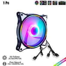 Load image into Gallery viewer, Cooling Fan For Computer Case CPU Cooling Cooler Ventilador 12V DC Adjust Fan Speed