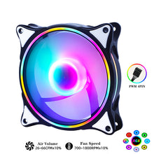 Load image into Gallery viewer, Cooling Fan For Computer Case CPU Cooling Cooler Ventilador 12V DC Adjust Fan Speed