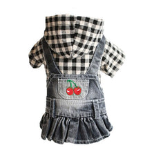Load image into Gallery viewer, XS-2XL Denim Dog Clothes Cowboy Pet Dog Coat Puppy Clothing For Dogs Jeans Jacket Dog Vest Coat Puppy Outfits Cat Clothes