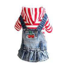 Load image into Gallery viewer, XS-2XL Denim Dog Clothes Cowboy Pet Dog Coat Puppy Clothing For Dogs Jeans Jacket Dog Vest Coat Puppy Outfits Cat Clothes