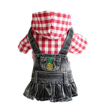 Load image into Gallery viewer, XS-2XL Denim Dog Clothes Cowboy Pet Dog Coat Puppy Clothing For Dogs Jeans Jacket Dog Vest Coat Puppy Outfits Cat Clothes