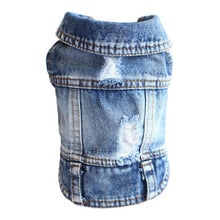Load image into Gallery viewer, XS-2XL Denim Dog Clothes Cowboy Pet Dog Coat Puppy Clothing For Dogs Jeans Jacket Dog Vest Coat Puppy Outfits Cat Clothes
