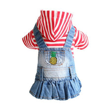 Load image into Gallery viewer, XS-2XL Denim Dog Clothes Cowboy Pet Dog Coat Puppy Clothing For Dogs Jeans Jacket Dog Vest Coat Puppy Outfits Cat Clothes