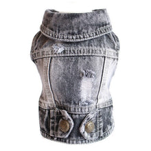 Load image into Gallery viewer, XS-2XL Denim Dog Clothes Cowboy Pet Dog Coat Puppy Clothing For Dogs Jeans Jacket Dog Vest Coat Puppy Outfits Cat Clothes